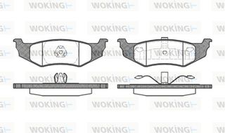 Woking Σετ τακάκια, Δισκόφρενα - P5823.40