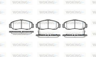 Woking Σετ τακάκια, Δισκόφρενα - P6473.12