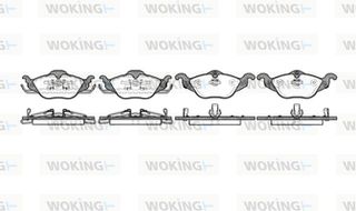 Woking Σετ τακάκια, Δισκόφρενα - P7843.02