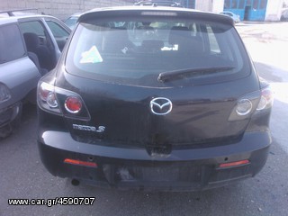 MAZDA 3 2007 5ΘΥΡΟ ΟΛΟΚΛΗΡΟ ΑΥΤΟΚΙΝΗΤΟ ΓΙΑ ΑΝΤΑΛΛΑΚΤΙΚΑ