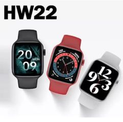 Έξυπνο ρολόι με Bluetooth μαύρο HW22 PRO-thumb-1