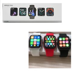 Έξυπνο ρολόι με Bluetooth μαύρο HW22 PRO-thumb-3
