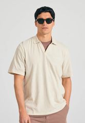 Funky Buddha Ανδρική Relaxed Fit Linen Blend Μπλούζα FBM011-012-11