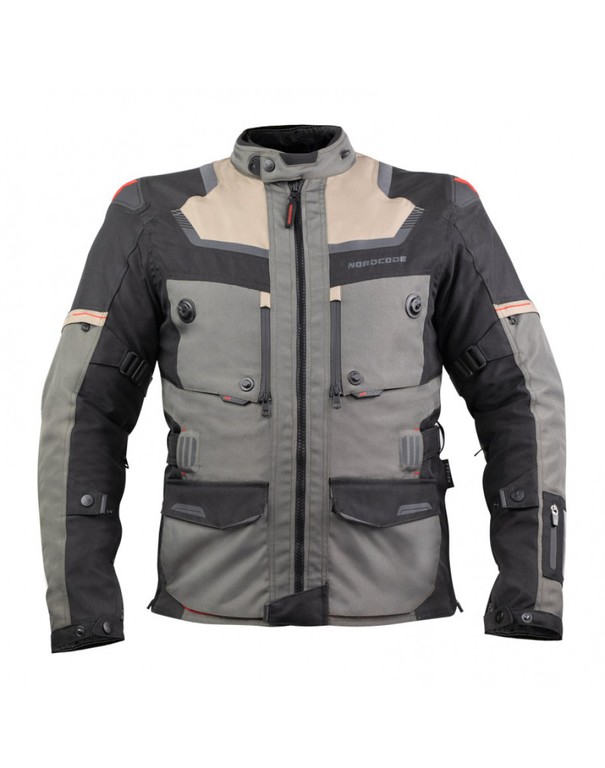 Nordcode Adventure Evo 24 Jacket Oversize Grey-Oil/Sand