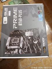 Asus Prime B760M-A-CSM Motherboard Micro ATX με Intel 1700 Socket DDR5 READY BIOS UPDATE
