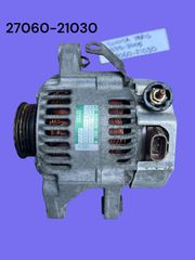 TOYOTA YARIS 1999-2005 ΜΕΤΑΧΕΙΡΙΣΜΕΝΑ ΑΝΤΑΛΛΑΚΤΙΚΑ ( Δυναμό φόρτισης μπαταρίας με κωδικό 27060-21030 γνήσιο μεταχειρισμένο )