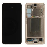 Samsung (GH82-36329F-PA) OLED Touchscreen (incl. pre-assembled frame) - Pink Gold, Galaxy S25; SM-S931