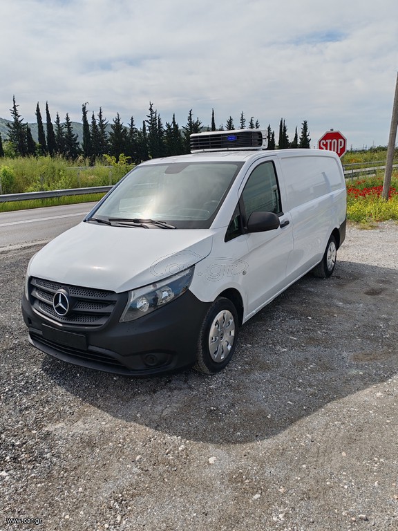 Ψυγείο Mercedes-Benz 2016 VITO 114 LONG EURO 6 KLIMA ΜΟΝΟΦΑΣΙΚΗ ΜΠΡΙΖΑ