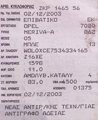 Opel Meriva 2004 96.000 χλμ ΓΝΗΣΙΑ ! ΑΓΡΑΤΖΟΥΝΙΣΤΟ ! ΑΡΙΣΤΟ ΜΗΧΑΝΙΚΑ ΕΛΛΗΝΙΚΟ-thumb-49