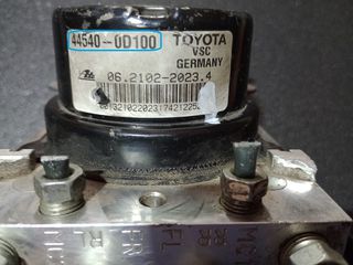 ABS TOYOTA YARIS, 895410D170, 445400D100, 89541-0D170, 44540-0D100, 06210962033, 06210220234, 06.2109-6203.3, 06.2102-2023.4, ΜΟΝΑΔΑ ΕΛΕΓΧΟΥ ΦΡΕΝΟΥ