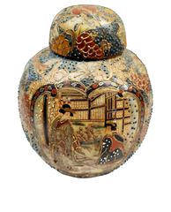 Vintage Royal Satsuma Geisha Βάζο Ζωγραφισμένο στο χέρι Α9516 ΤΙΜΗ 30 ΕΥΡΩ