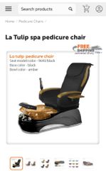 Πολυθρόνα spa πεντικιούρ