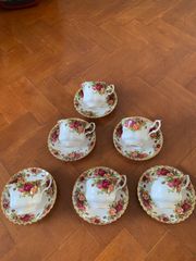 Σετ τσαγιου καφε    royal Albert old country roses