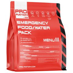 Pro Ration Emergency Food-Water Pack Menu 3 Λήξη σε 15 Ετη
