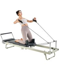 Εξοπλισμός γυμναστικής για το σπίτι VEVOR Foldable Pilates Reformer Pilates