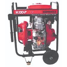 KOOP KDP 80CLE Αντλητικό Συγκρότημα Πετρελαίου 499cc Με Αντλία 3" Υψηλής Πίεσης-Πυρόσβεσης Με Μίζα Και Μπαταρία 116405