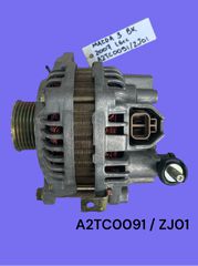 MAZDA 3 BK 2003-2008 ΜΕΤΑΧΕΙΡΙΣΜΕΝΑ ΑΝΤΑΛΛΑΚΤΙΚΑ ( Δυναμό φόρτισης μπαταρίας με κωδικό A2TC0091 / ZJ01 γνήσιο μεταχειρισμένο )