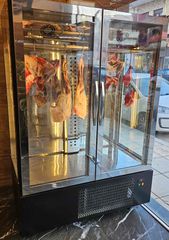 Ψυγεία Βιτρίνα Συντήρηση 0/+8  η  Κατάψυξη -16/-18, τεσσάρων όψεων  Διαστάσεις 132x66x193cm