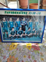 Πωλείτε συλλεκτική αφίσα του Παναθηναϊκού 1998-1999