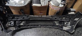mercedes c class w204 amg 2007-2011 εμπρός προφυλακτήρας γνήσιος μαύρος κομπλέ με αισθητήρες παρκαρίσματος parktronik & εσωτερικά πλαστικά-thumb-4