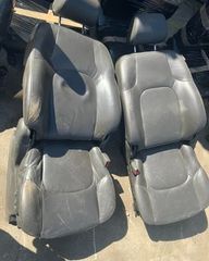 ΚΑΘΙΣΜΑΤΑ-ΣΑΛΟΝΙ NISSAN NAVARA D40 2006-2012 ΔΕΡΜΑΤΙΝΑ ΗΛΕΚΤΡΙΚΑ *PARTS4X4KOKKINIDIS*