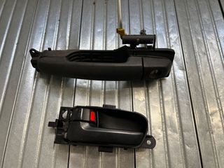 Χειρολαβές μέσα, έξω και αφαλός κλειδαριάς Suzuki Grand Vitara 06-16 3πορτο