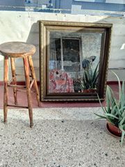 πωλειται παλιος μεγαλος καθρεφτης