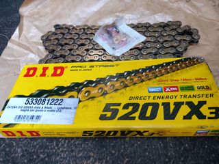 DID 520 VX3 GOLD new