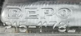 ΦΑΝΑΡΙ ΕΜΠΡΟΣ ΑΡΙΣΤΕΡΟ  DEPO  NISSAN  ALMERA I <N15>  (09/1995-07/2000)  ΚΩΔ. 215-1178L-thumb-3