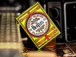 The Beatles Playing Cards Green Version-thumb-1