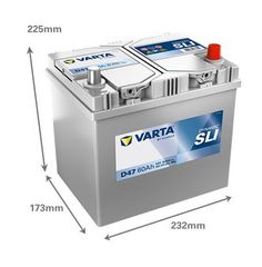 Μπαταρία VARTA D47 DYNAMIC SLI 60AH 560410054...SoundStreet....