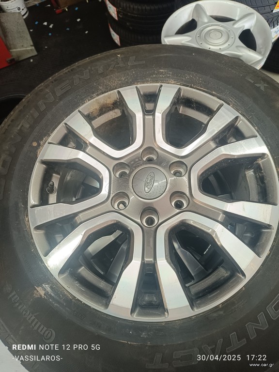 FORD RANGER     8X18   6X139.7   ET55