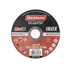 Δίσκος κοπής BENMAN INOX-CD 125x1.00mm BENMAN 72579