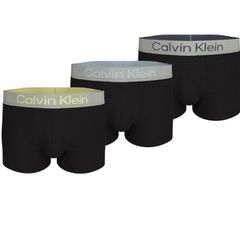 Calvin Klein Ανδρικό Μπόξερ Brushed Microfiber Σετ 3 Τεμαχίων Με Φαρδύ Λάστιχο Vsd