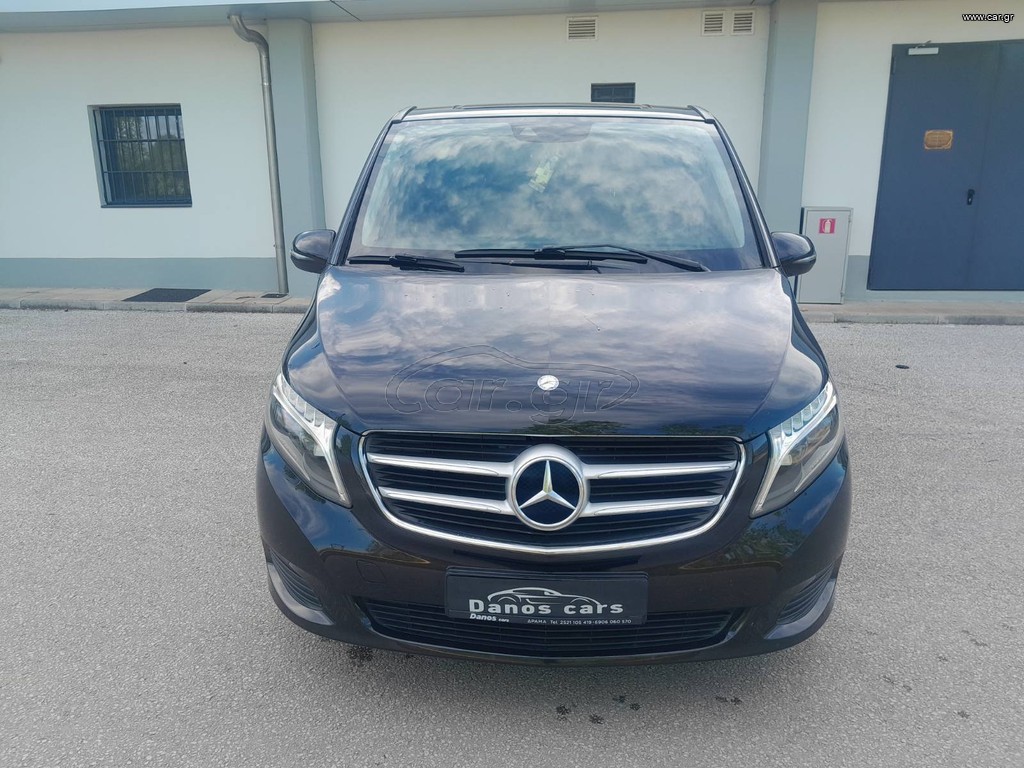 Mercedes-Benz V 220 2016 <DANOS CARS>  2.2 AYTOMATO 8 ΘΕΣΗΣ