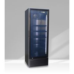 ΠΡΟΣΦΟΡΑ!!! EcoFridge Ψυγείο Βιτρίνα Μπύρας 550lt Μονόπορτο χρώμα μαύρο