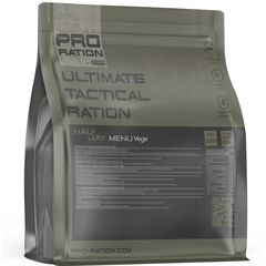 Pro Ration Ultimate tactical ration Half-Day Menu Vege