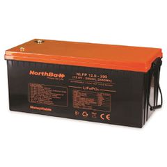 Μπαταρία Northbatt λιθίου NLFP 12.8v-200ah, βαθειάς εκφόρτισης