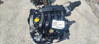 ΚΙΝΗΤΗΡΑΣ RENAULT MEGANE-SCENIC 1.6cc 16valve μιζα μπροστα K4MR853