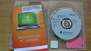 Αυθεντικό CD Microsoft Windows 7 Home Premium SP1 32-bit Eng