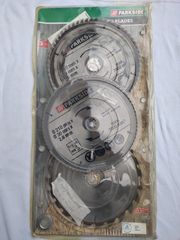 Δίσκοι Κοπής Ξύλου (σετ των 3) PARKSIDE 210mm/30mm/7000max στρ/24 - 60 - 80 δόντια