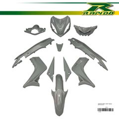 ΠΛΑΣΤΙΚΑ RAPIDO YAMAHA CRYPTON X135 V1 NARDO GREY (NO STICKER)