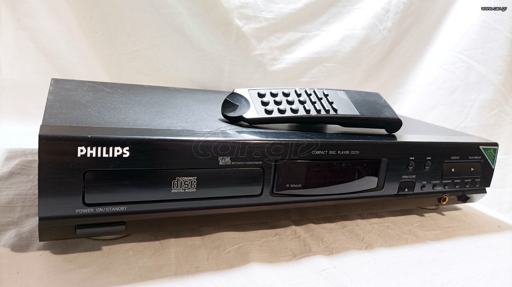 Philips CD-721 με τηλεκοντρόλ [CD player] SERVICED