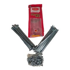ΑΚΤΙΝΕΣ ΣΕΤ 157MM 9G ΧΡΩΜΙΟ YAMAHA 125-Z