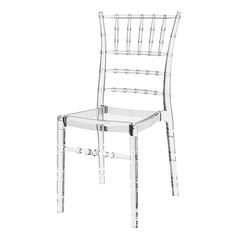 Καρέκλα Chiavari Tiffany Ice - Διάφανο - Στοιβαζόμενη - Καρέκλα Δεξιώσεών Event