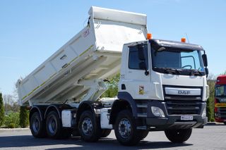 Ανατροπή DAF 2014 CF 460 / 8x4 / Ανατρεπόμενο / Υδροβραδινό / BORDMATIC / Εισαγόμενο-thumb-3