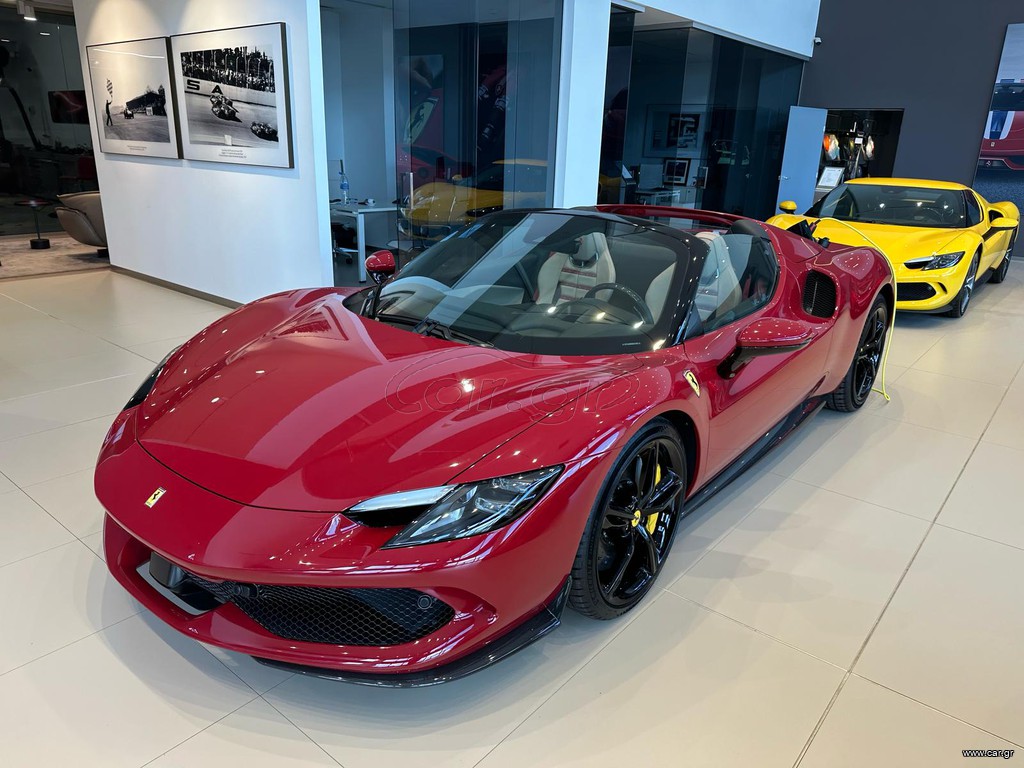 Ferrari 296 GTS 2025 Rosso carbon - ΕΤΟΙΜΟΠΑΡΑΔΟΤΟ