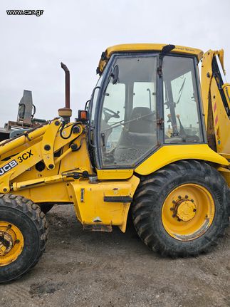 Εκσκαφέας Με Λάστιχα JCB 2006 3CX