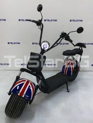Ηλεκτρικά Πατίνια 2025 Ηλεκτρικό Πατίνι BIG CITY HARLEY X2 – 1500W / 60V / 13Ah LED – Νέο Μοντέλο με Μπροστινή Αν-thumb-1