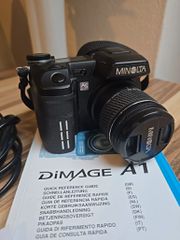 Minolta Dimage A1 ΨΗΦΙΑΚΗ ΦΩΤΟΓΡΑΦΙΚΗ ΜΗΧΑΝΗ +Φακός Minolta 28-200mm SUPERZOOM – ΕΤΟΙΜΗ ΓΙΑ ΔΡΑΣΗ!
